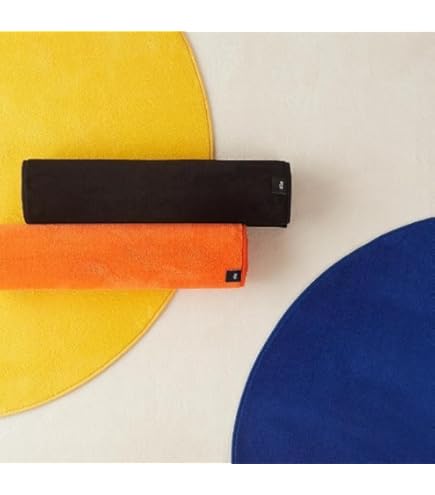 Amazon｜スミノエ(Suminoe) ラグ オレンジ 円形 150×150cm