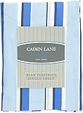 Caden Lane Luxe Collection Pinstripe Single Sheet, Boy by Caden Lane