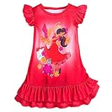 ディズニー Disney アバローのプリンセス エレナ ネグリジェ ナイトシャツ ワンピース パジャマ 女の子 (US7-8歳 130cm) [並行輸入品]