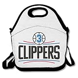 アメリカ バスケットボール選手 スポーツ お弁当バッグ ランチバッグ ベビー用バッグ One Size ブラック