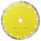 ダイヤモンドカッター 外径180mm セグメント 乾式