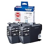【brother純正】インクカートリッジブラック2個パック LC3111BK-2PK 対応型番:DCP-J987N、DCP-J982N、DCP-J587N、DCP-J582N、MFC-J738DN 他