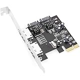 CY PCI-E - 4ポート SATA 3.0 ESATA PCIE SATA3 6Gbps PCI-E アダプター 拡張カード