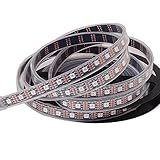 APA102 アドレス可能なDC5V 5050 RGB ledピクセルストリップ 60LED / m FPC 防水60pixels / M 5m