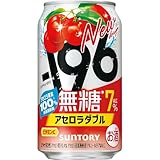 -196無糖 アセロラダブル 350ml 24本 ［サントリー チューハイ ALC.7%］