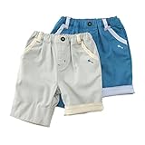 La Chiave ハーフパンツ(80～130cm)キムラタンの子供服 ブルー 90 (53225x53425-151b)