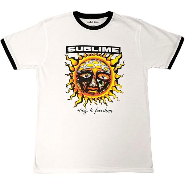 Amazon | [Sublime] T Shirt 25 Years 40 Oz To Freedom Band