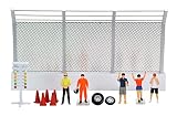 トミーテック (TOMYTEC) ジオコレ64 1/64#カースナップ12a ドラッグレース ABS・PVC製 塗装済 一部組立済 人形・小物 セット