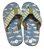 Hatley ハットレイ キッズ男の子 ビーチサンダル S(16.7cm) マルチカラー 上部:80%ポリエステル20%ナイロン、底材:100%EVA樹脂 FF1DINO003