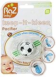 Razbaby Keep-It-Kleen Pacifier, Soccer Ball, 0-36 Months by razbaby [並行輸入品]