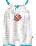 [Vaenait Baby]100%綿ベビー服男の子ロンパース肌着ボディスーツカバーオールSleeveless Boat Owl L