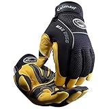 Caiman カイマン レザー ワークグローブ（手袋） メカニック／マルチアクティビティ 豚革(Ｌ)