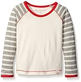 Burt 's Bees BabyベビーBoys 'ラグランカラーブロックTee ( Baby ) カラー: ホワイト
