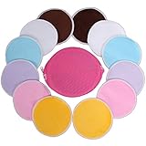 Nursing Pads Washable Organic Bamboo Reusable Soft FREE Laundry Bag Breastfeeding Pads HIGH QUALITY 