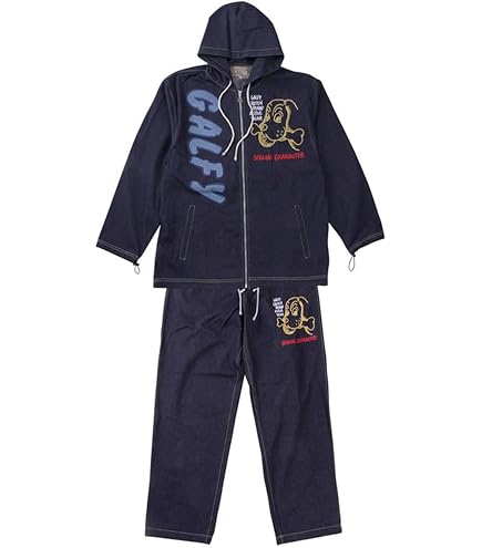 GALFY ネイビー セットアップ 結局兄ちゃんセットアップ GALFY 144035 ガルフィー オーバー