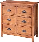 NW-732 ワイドチェスト 6D (メーカー直送) 引出し 6段 収納 ノエ 東谷株式会社 【送料無料】