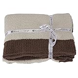 KASHWERE (カシウェア) Malt w/ Agate Border Throw Malt w/ Agate モルト/アガット T-30-542-52 (ひざ掛け/ギフト) [並行輸入品]