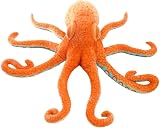 タコ ぬいぐるみ 30CM 50cm 80cm 人形 インテリア たこ おもちゃ 6 歳以上対象子供部屋 誕生日 プレゼント サプライズ カー用品 車用品 海洋生物 アニマル 抱きまくら おもしろ かわいい ふわふわぬいぐるみ お祝い お誕生日6 歳以上対象 (80cm)
