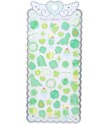Amazon.co.jp: カミオジャパン シール SUGAR GLITTER SEAL マジカル