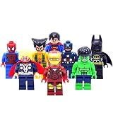Super Heroes Lego建物ブロックMini FigureアクションAvengerセットおもちゃレンガ8pcs / Item # g839gj uy-w8ehf3151906