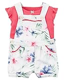 カーターズ Carter's ショートオール セット 2-Piece Top & Shortalls Set 6M (61-67cm) [並行輸入品]