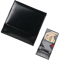 Amazon | [アブラサス] 薄い財布 レザー 薄型 日本製 ブラック | 財布