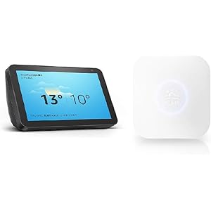 Echo Show 8 (エコーショー8) HDスクリーン付きスマートスピーカー with Alexa、チャコール + Nature スマートリモコン Remo mini