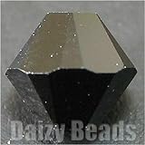 【デイジービーズ】【最高級スワロフスキービーズ】 #5301/5328 3mm Jet(ジェット) 約50ヶ