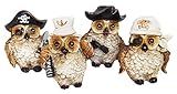 ガーデン オブジェ・置物 セット （オウルパイレーツ・4種） FQL0200