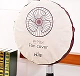 CANIS ファン 収納 防塵 プリント 扇風機カバー