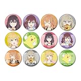 TVアニメ「日々は過ぎれど飯うまし」 トレーディンググリッター缶バッジ 12個入りBOX