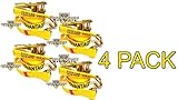 4 PK Heavy DutyラチェットストラップTiedown 27 ' x 2 " with Wire Jフック10 K破断強度