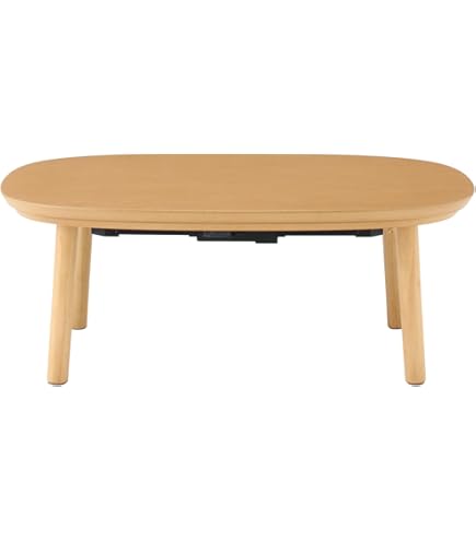 Amazon.co.jp : KEN JAPAN こたつ 楕円形 105 こたつテーブル 105×70cm