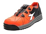 [ディアドラ] DIADORA FINCH フィンチ Utility+Boa 専用ワイヤー安全靴 (27.0, FC-712(ORG+WHT+BLK))