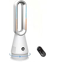 Amazon | タワーファン【2026革新冷暖兼用・1台6役・羽根なし扇風機 