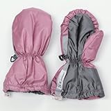 7A.M. ENFANTLong Cuffed Mittens Met.Lilac/Met. SilverSIZE（5-6T)