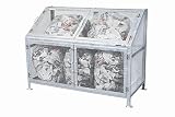 ゴミ箱 ダストボックス メッシュゴミ収集庫 KDB-1200N