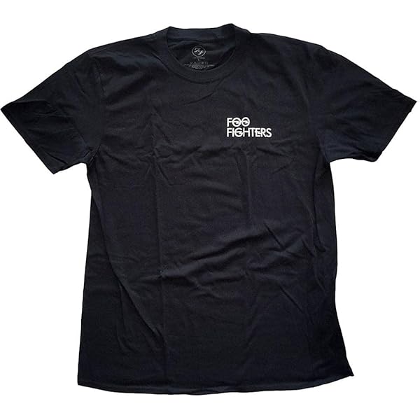Amazon | FOO FIGHTERS FF Logo Tシャツ (S, ブラック) | T