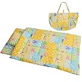 【限定デザイン】 ロディ(RODY)　お昼寝ふとん4点セット(掛け布団/敷き布団 / 枕/キャリーバッグ) (パッチワークMIX)