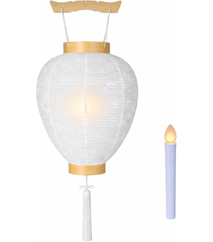 Amazon｜やまこう 特上 吉原提灯 御神燈 一対 □ 神棚用 神具 提灯 長