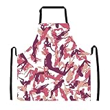 FOR U DESIGNS(JP) エプロン 女性用 男性用 首掛け 調節可 迷彩柄