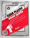 Premierペイントローラー17040プラスチックドロップ布、9-feet by 12-feet