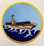 アメカジ ワッペン ミリタリー トップガン USS オリスカニー アメリカ アイロンワッペン 刺しゅう アップリケ パッチ