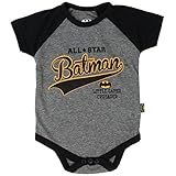 バットマンBaby Boy 's All Star Little Caped Crusaderボディスーツ US サイズ: M