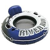 River Run I Sport Lounge, Inflatable Water Float, 53" Diameter