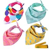 Cool Handsome Cotton Baby Bandana Drool Teething Feeding Bibs Triangle Scarf Kerchief Neckerchief, (