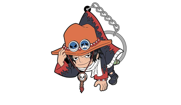 Amazon ワンピース エース つままれキーホルダー アラバスタver アニメ 萌えグッズ 通販
