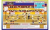 Placemat - Tot Talk - Let's Play: Basketball Meal Dinning Kids Mat tot1023