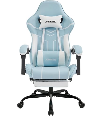 Amazon.co.jp: 【人気商品】ゲーミングチェア ィス オットマン