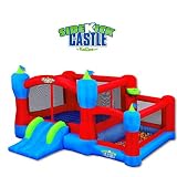 Blast Zone Sidekick Bounce House、ボールPit、スライド、フープ